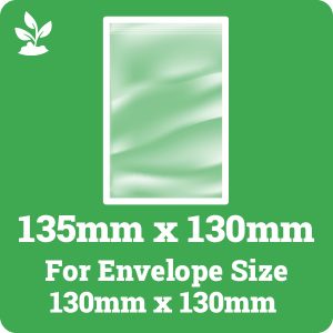 135mm x 130mm Bio-Degradable Cello Bags