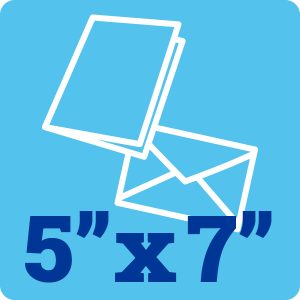 5x7 250gsm Card Blanks and Envelopes