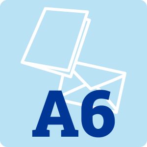 50 A6 300gsm Card Blanks and Envelopes