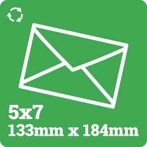 133mm x 184mm Eco Kraft Envelopes