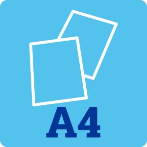 A4 250gsm White Card