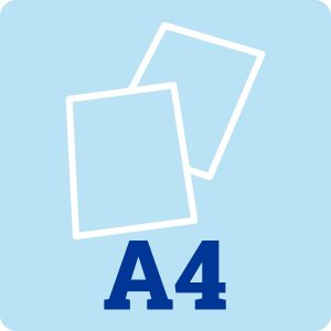 A4 300gsm White Card