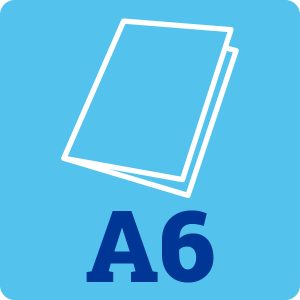 A6 250gsm White Card Blanks