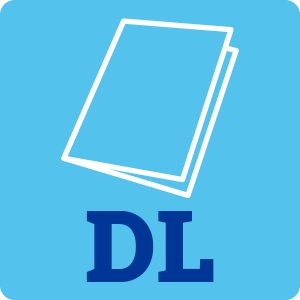 DL 250gsm White Card Blanks