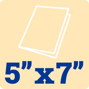 5" x 7" 270gsm Cream Card Blanks