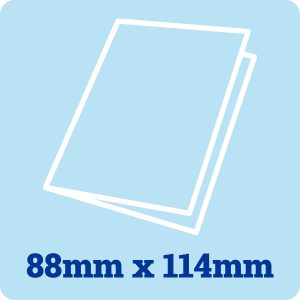 88mm x 114mm 300gsm Card Blanks