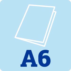A6 300gsm White Card Blanks