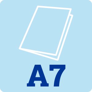 A7 300gsm White Card Blanks