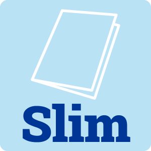 Slim 300gsm White Card Blanks
