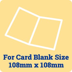 100gsm Insert Sheets for 108mm Square Card Blanks