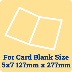 100gsm Insert Sheets for 5"x7" Card Blanks