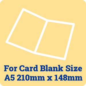 100gsm Insert Sheets for A5 Card Blanks