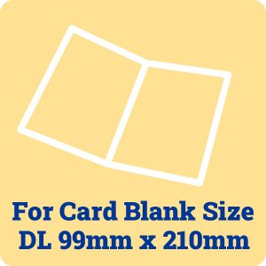 100gsm Insert Sheets for DL Card Blanks