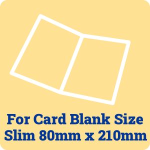100gsm Insert Sheets for Slim Card Blanks